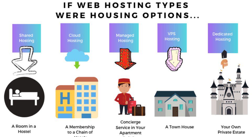 Web Hosting Types