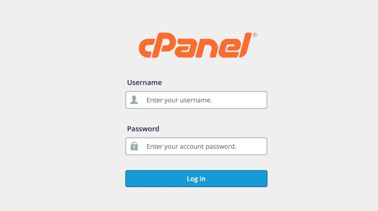 How do I login to Cpanel